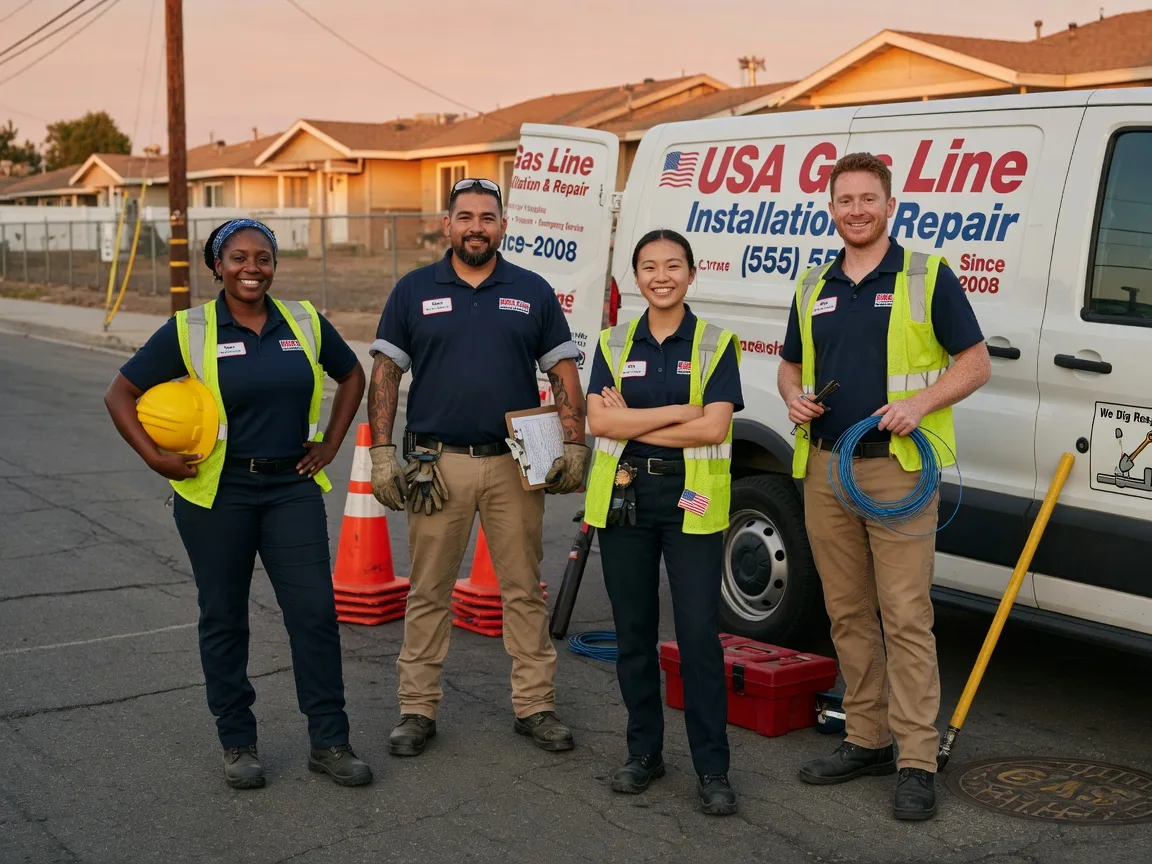 Gas Line Installation company in Athens, TX